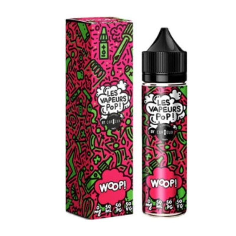e-liquide WooP 50 ml - Les Vapeurs Pop pas cher