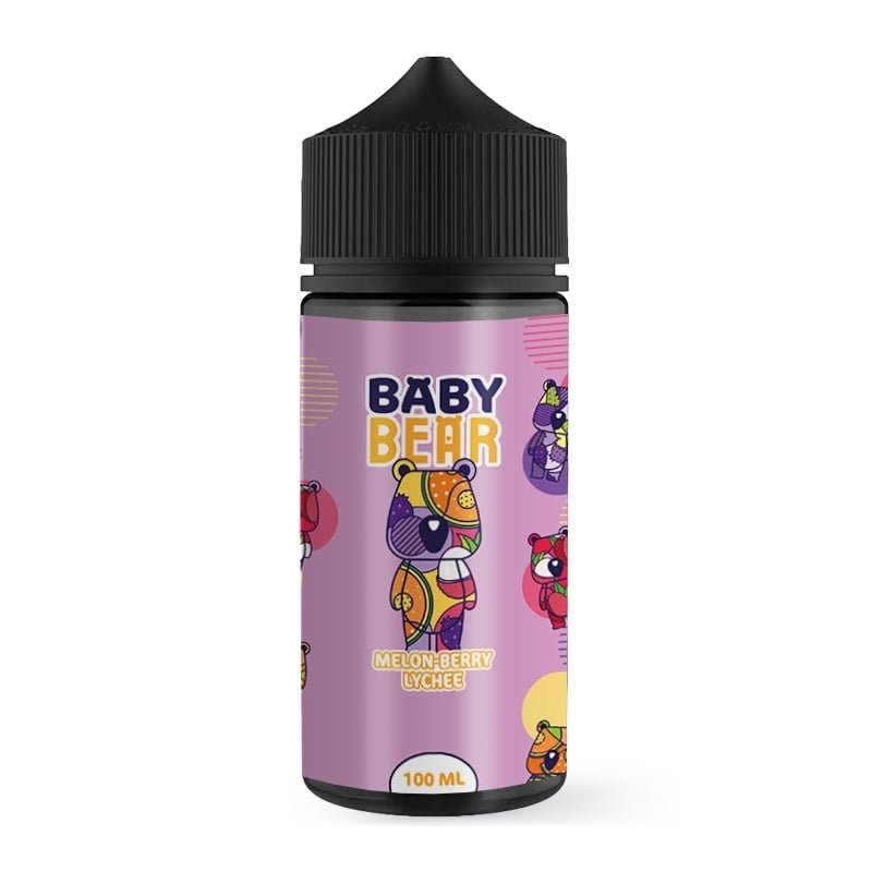e-liquide Melon Berry Lychee 100 ml - Baby Bear pas cher e-liquide Melon Berry Lychee 100 ml - Baby Bear pas cher