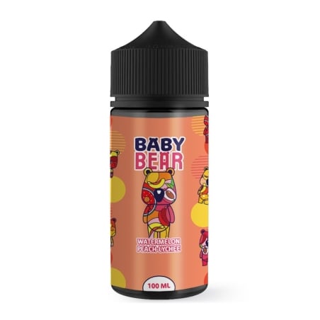 e-liquide Watermelon Peach Lychee 100 ml - Baby Bear pas cher