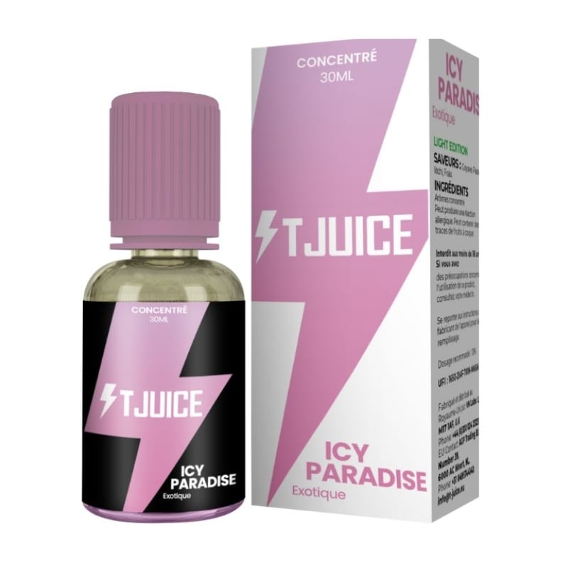e-liquide Concentré Icy Paradise 30 ml - T-Juice pas cher