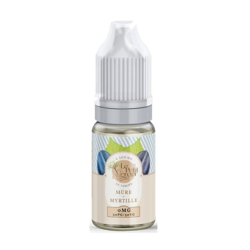 e-liquide Mûre Myrtille 10 ml - Le Petit Verger pas cher