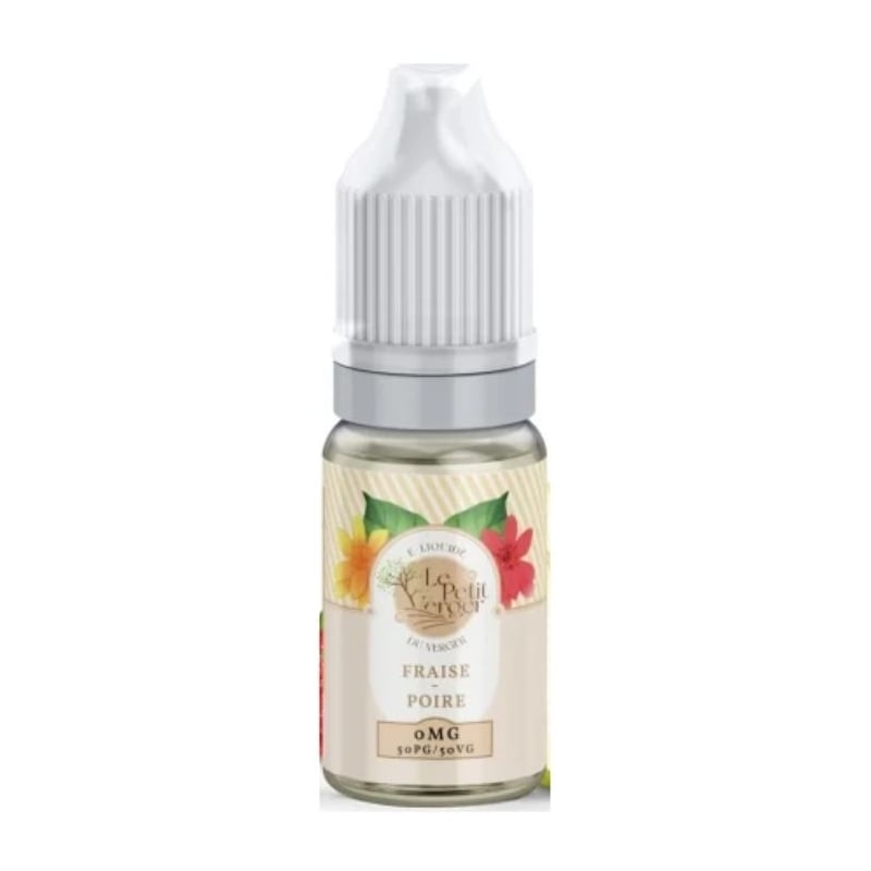 e-liquide Fraise Poire 10 ml - Le Petit Verger pas cher