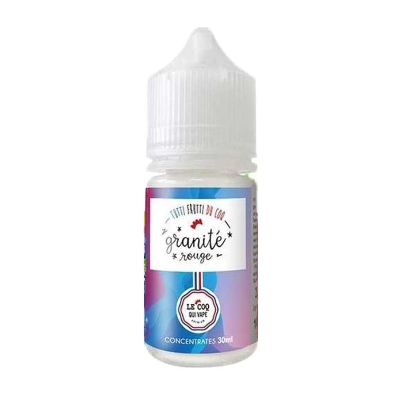 Concentré Granité Rouge 30 ml - Tutti Frutti du Coq pas cher