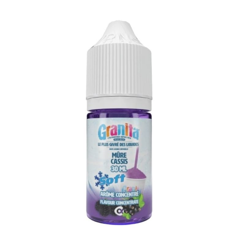 Concentré Mûre Cassis Granita Soft 30 ml - Alfaliquid pas cher