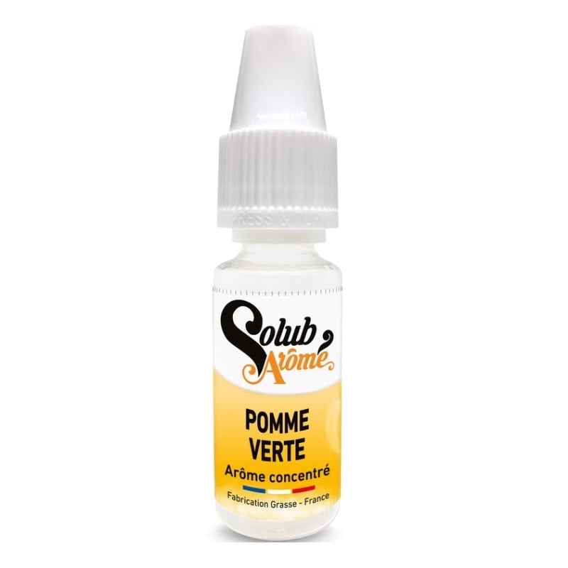 Concentrated Green Apple e-liquid 10 ml - Solubarome cheap
