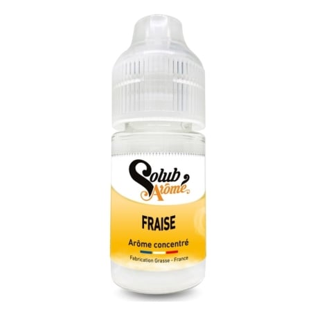 Concentré Fraise 30 ml - Solubarôme pas cher