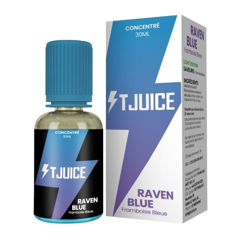 e-liquide Concentré Raven Blue 30 ml - T-Juice pas cher