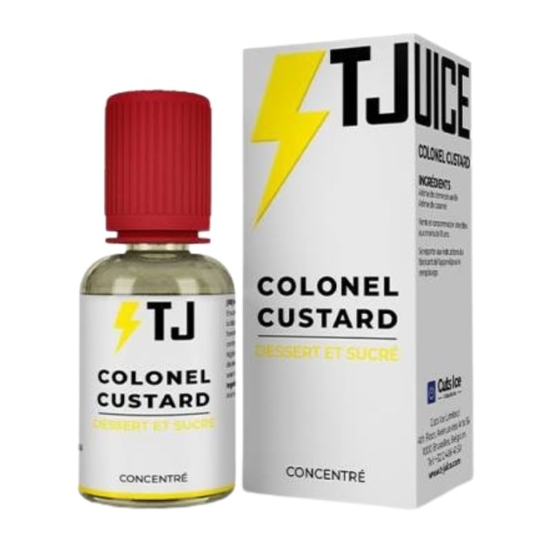 Concentré Colonel Custard 30 ml - T-Juice pas cher