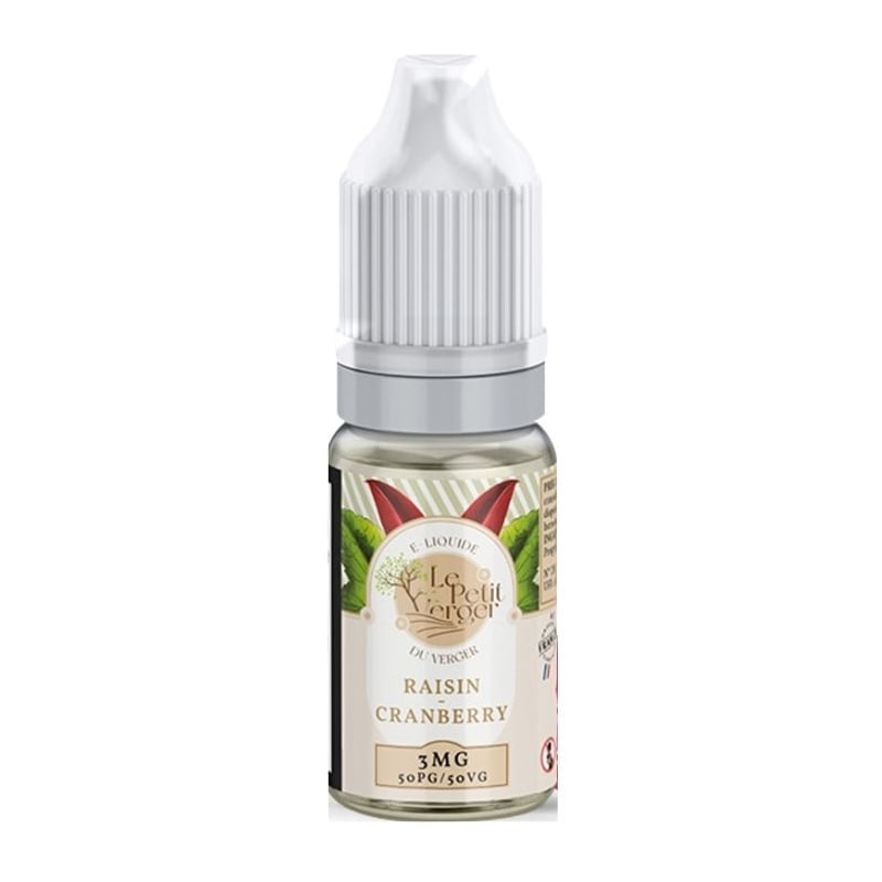e-liquid Grape Cranberry 10 ml - Le Petit Verger cheap