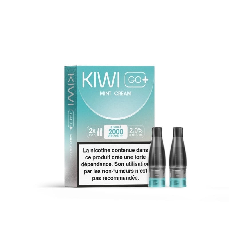 Cartouches Kiwi Go+ Mint Cream - Kiwi Vapor pas cher