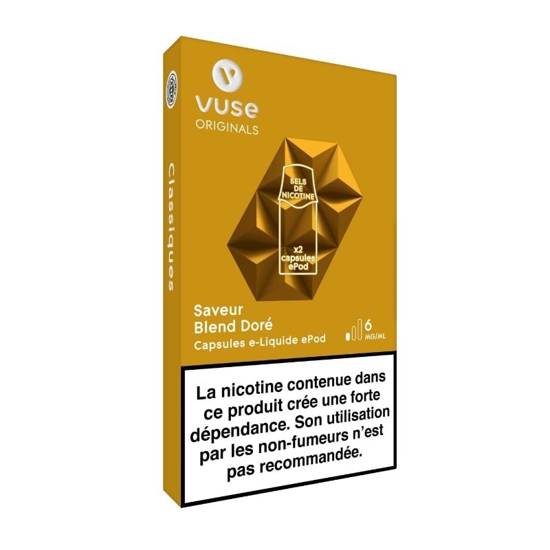 e-liquid Cartouches Blend Doré - Vuse cheap