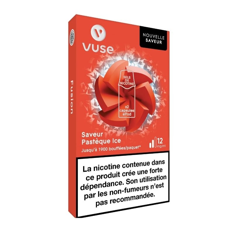 e-liquide Cartouches Pastèque Ice - Vuse pas cher