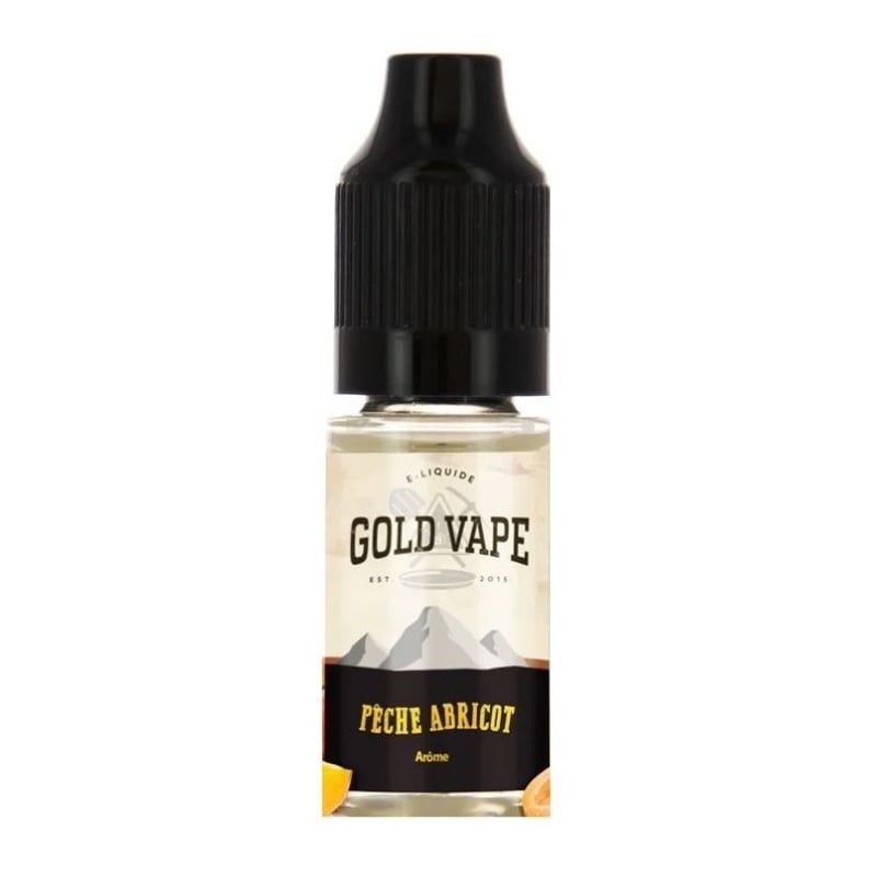 e-liquide Arôme Pêche Abricot 10 ml - Gold Vape pas cher