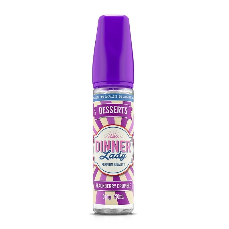 e-liquid Blackberry Crumble 50 ml - Dinner Lady cheap