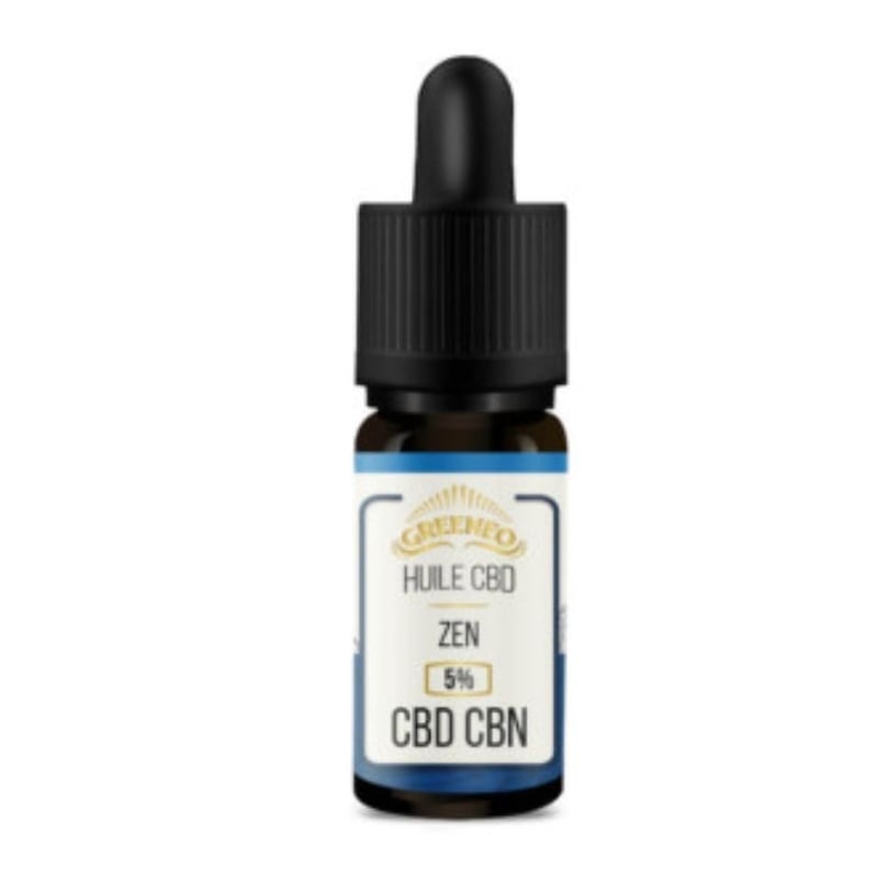 e-liquide Huile de CBD + CBN Zen 10 ml - Greeneo pas cher