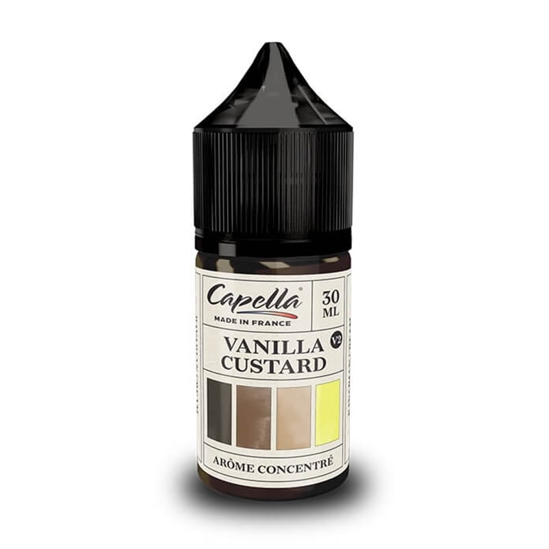 Concentré Vanilla Custard V2 30 ml - Capella pas cher Concentré Vanilla Custard V2 30 ml - Capella pas cher