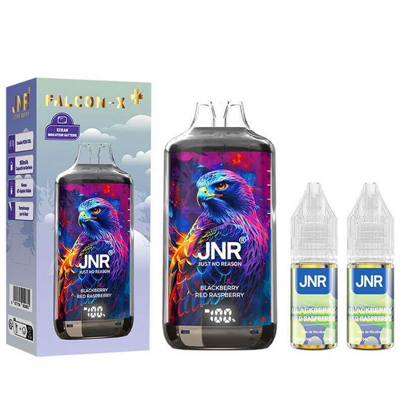 Puff JNR Falcon-X Blackberry Red Raspberry - JNR pas cher