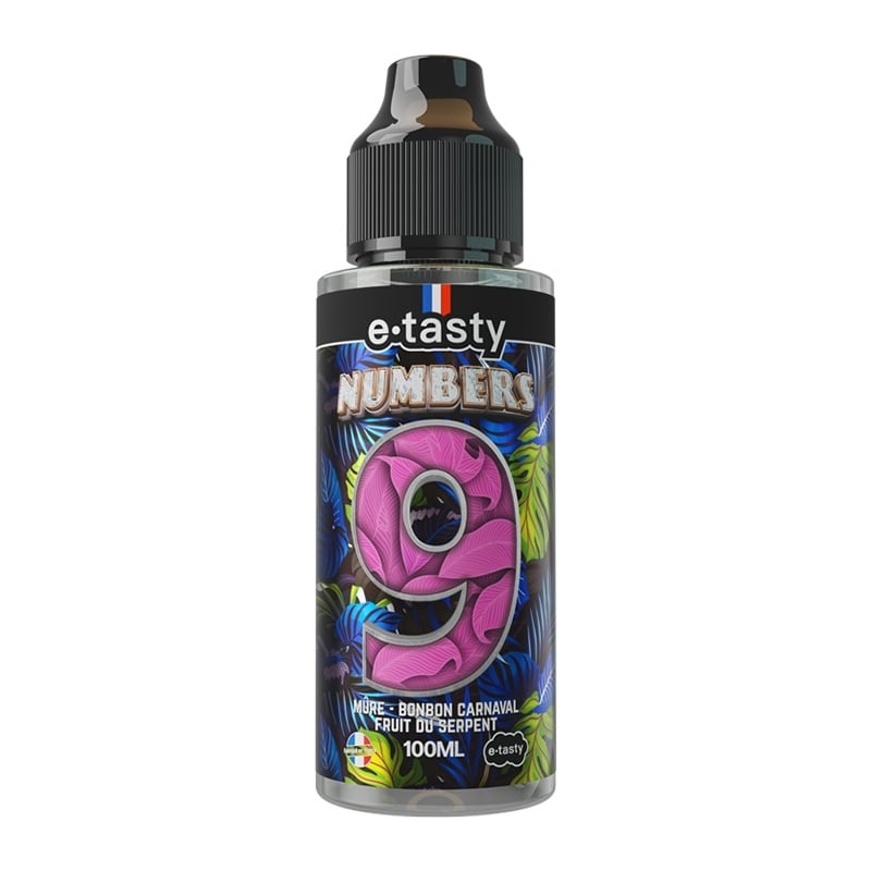 e-liquide Numbers 9 100 ml - E.Tasty pas cher