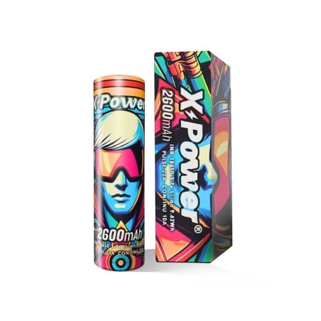 Accu 18650 2600 mAh - X Power pas cher