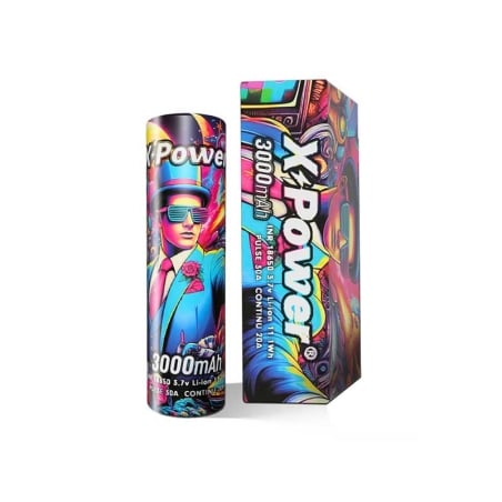 Accu 18650 3000 mAh - X Power pas cher