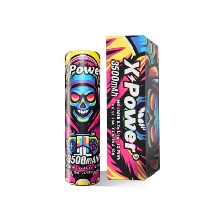 Accu 18650 3500 mAh - X Power pas cher