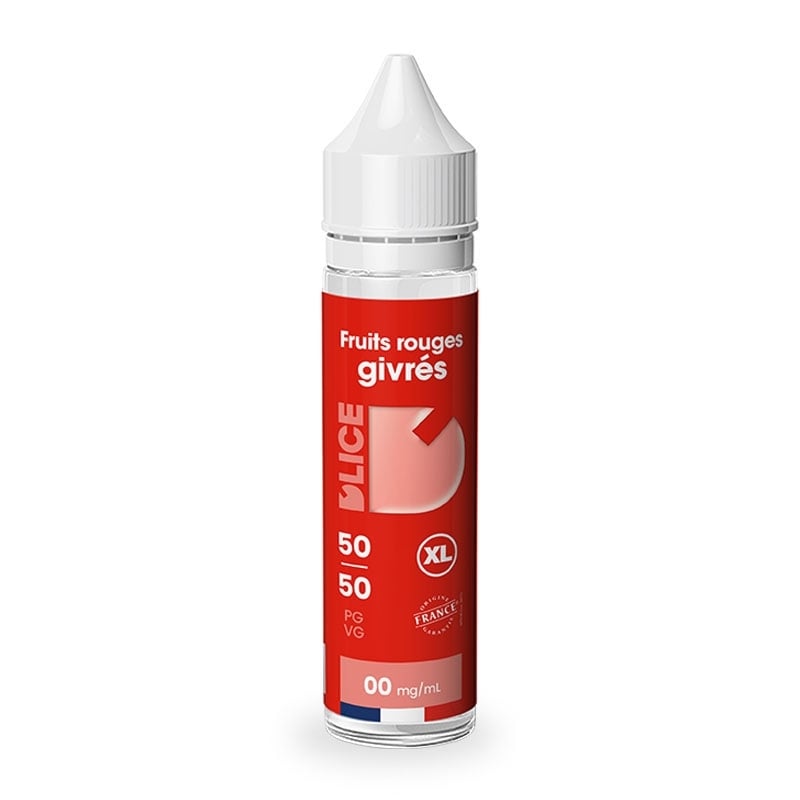 e-liquide Fruits Rouges Givrés 50 ml - D'lice pas cher
