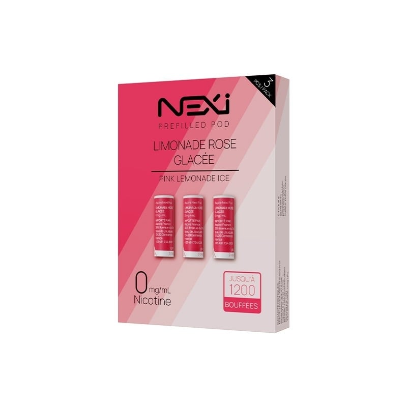 Cartouches Nexi One et NexiOne Dual 0 mg - Aspire pas cher