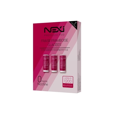 Cartouches Nexi One et NexiOne Dual 0 mg - Aspire pas cher
