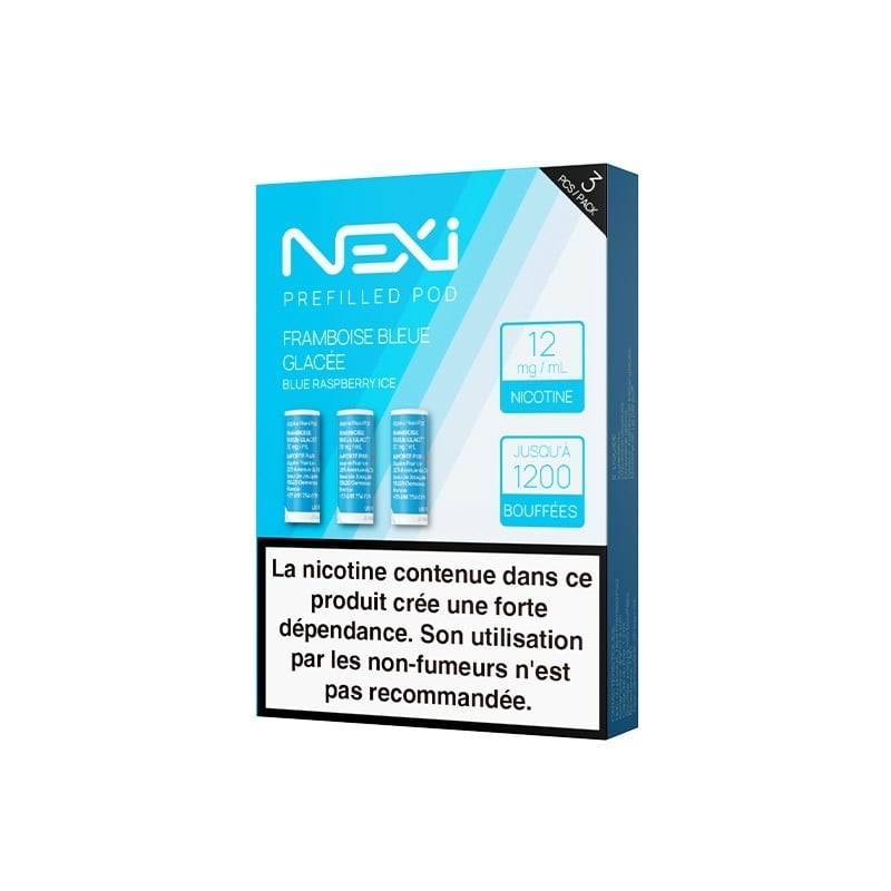 Cartouches Nexi One et Nexi One Dual 12 mg - Aspire pas cher