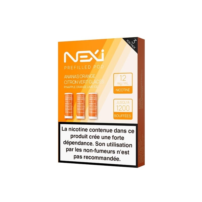 Cartouches Nexi One et Nexi One Dual 12 mg - Aspire pas cher