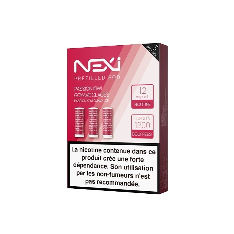 Cartouches Nexi One et Nexi One Dual 12 mg - Aspire pas cher