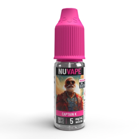 e-liquide Captain K 10 ml - Nu Vape pas cher