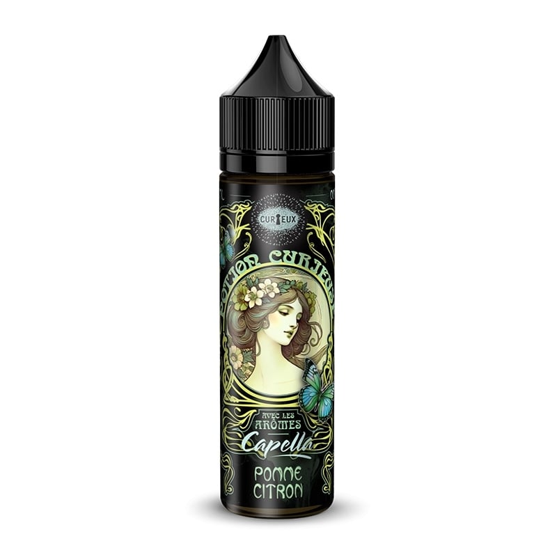 E-liquide Pomme Citron 50ml Curieux pas cher | Le Vapoteur Discount