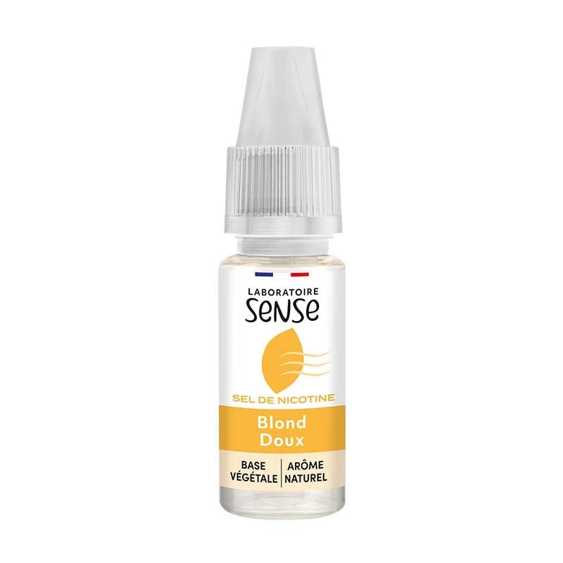 e-liquide Blond Doux sel de nicotine 10 ml - Sense pas cher