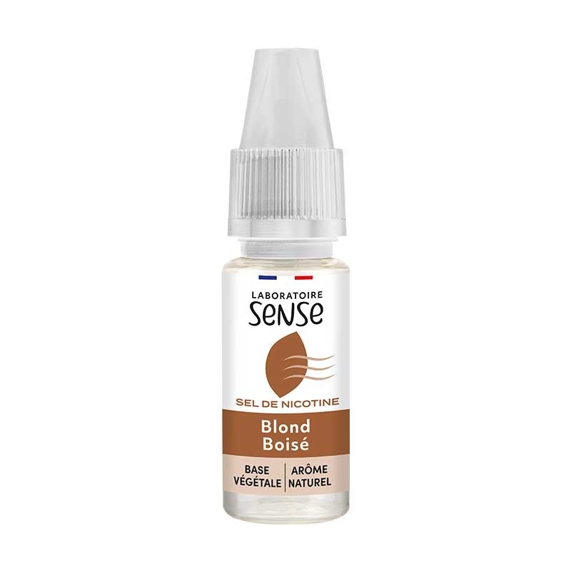 e-liquid Blond Boisé nicotine salt 10 ml - Laboratoire Sense cheap