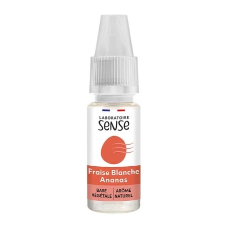 e-liquide Fraise Blanche Ananas 10 ml - Sense pas cher