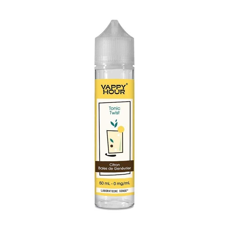 E-liquide Tonic Twist 50 ml Vappy Hour - Sense pas cher | Le Vapoteur Discount