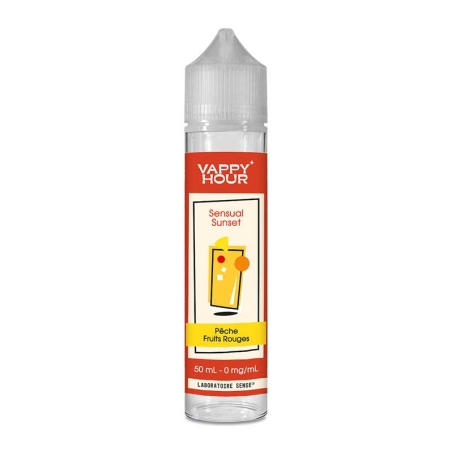E-liquide Sensual Sunset 50 ml Vappy Hour pas cher | Le Vapoteur Discount
