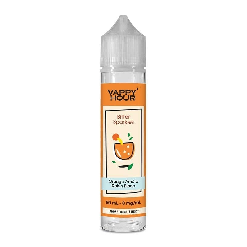 E-liquide Bitter Sparkles 50 ml Vappy Hour - Sense pas cher | Le Vapoteur Discount