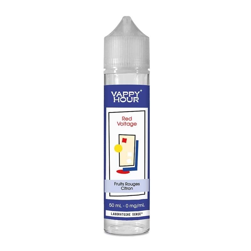 E-liquide Red Voltage 50 ml Vappy Hour - Sense pas cher | Le Vapoteur Discount
