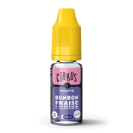 e-liquide Bonbon Fraise 10 ml - Cirkus pas cher