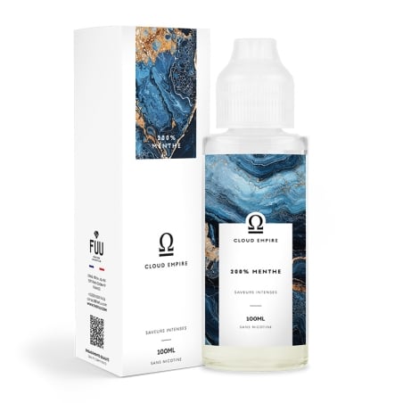 E-liquide 200 % Menthe 100 ml Cloud Empire FUU pas cher | Le Vapoteur Discount