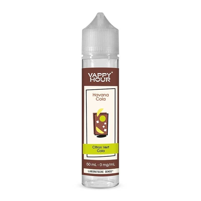 E-liquide Havana Cola 50 ml Vappy Hour - Sense pas cher | Le Vapoteur Discount