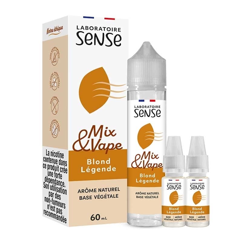 e-liquide Blond Légende 60 ml Mix & Vape - Sense pas cher
