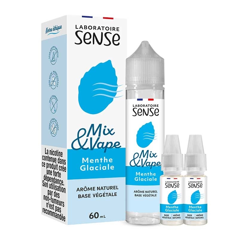 Icy Mint e-liquid 60 ml Mix & Vape - Laboratoire Sense cheap