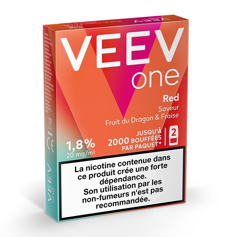 Red Cartridges (x2) - Veev One