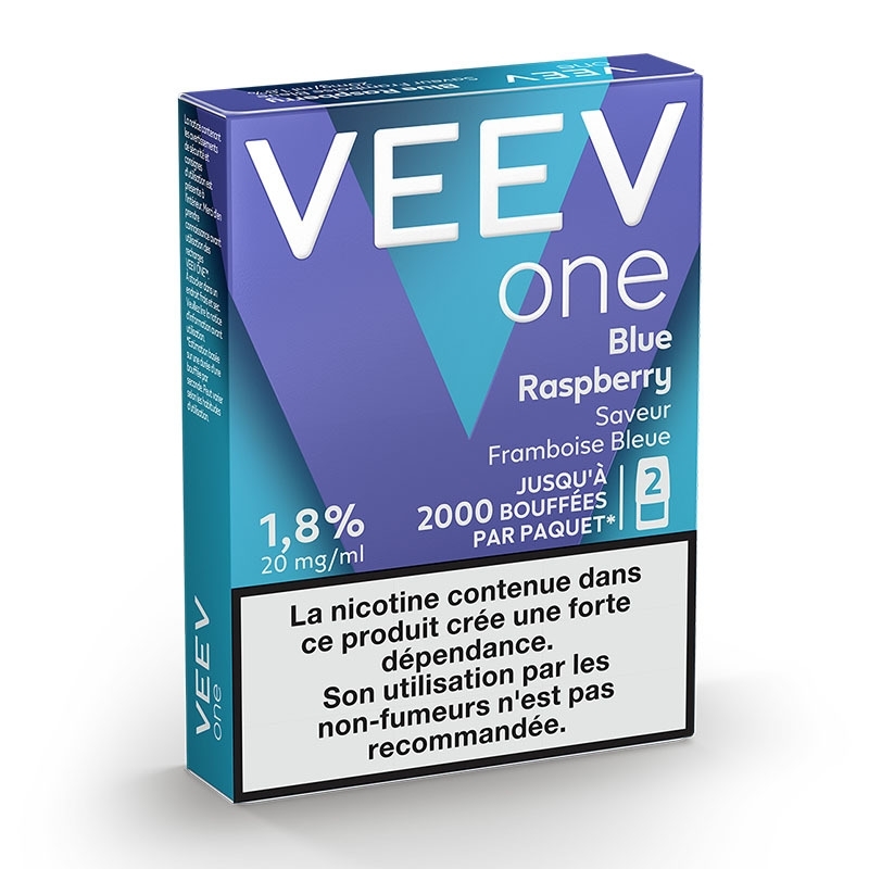 Blue Raspberry Cartridges (x2) - Veev One