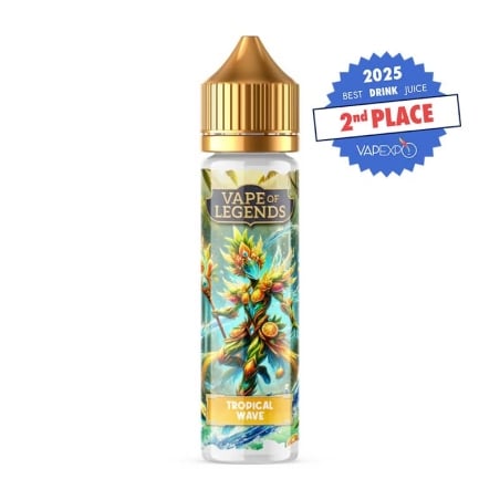 E-liquide Tropical Wave 50 ml Vape of Legends pas cher | Le Vapoteur Discount