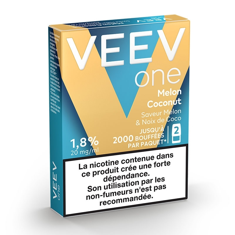 Melon Coconut Cartridges (x2) - Veev One