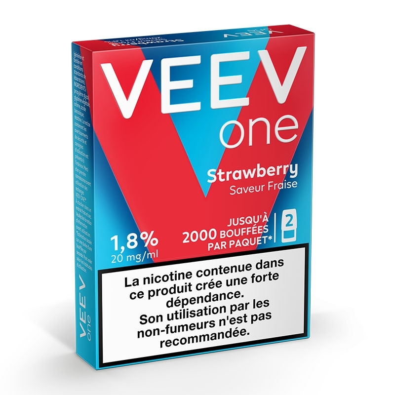 Strawberry Cartridges (x2) - Veev One